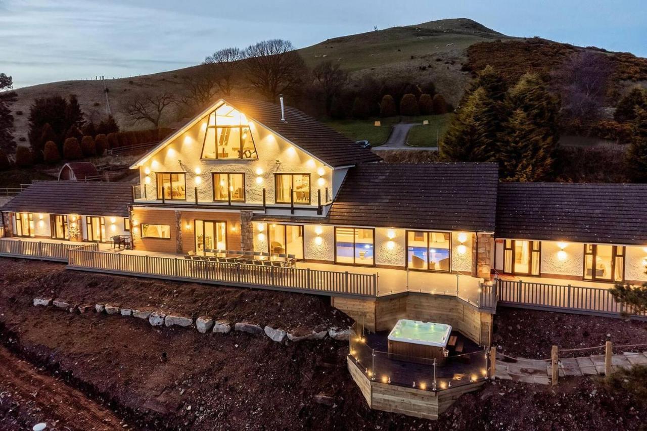 Clwyd Gate Manor Pool Sauna Hottub Cave Wales Ruthin Extérieur photo